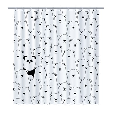 Шторка для ванной FIXSEN PANDA  (FX-2501) FX-2501 - фото 347830