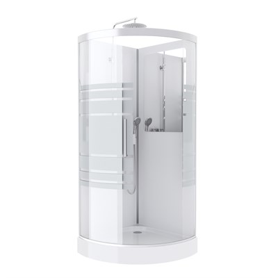 Душевая кабина Am.Pm Chic, 90 x 90 см  W81C-017-090MTA (W81C-017-090MTA) W81C-017-090MTA - фото 348262