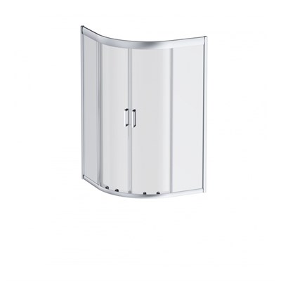 Душевой уголок AM.PM Gem W90G-401A090WT Профиль матовый, Хром, стекло прозрачное W90G-401A090WT - фото 348279