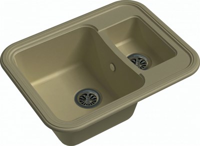 Мойка для кухни EWIGSTEIN Antik  (A- 60К бежевый) A-60К бежевый - фото 348577