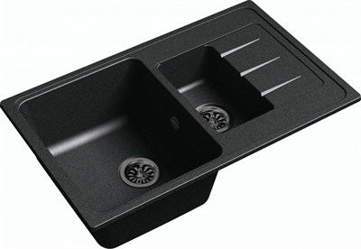 Мойка для кухни EWIGSTEIN Elegant  (E- 60KF черный) E-60KF черный - фото 348671