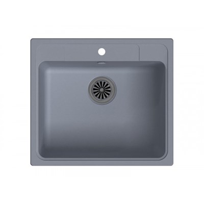 Мойка для кухни EWIGSTEIN Elegant  (E- 60 сер мет) E-60 серый металлик - фото 348933