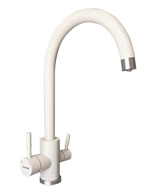 Смеситель для кухни с краном питьевой воды Ewigstein 3423516  (34235164 беж) 34235164 бежевый - фото 349070