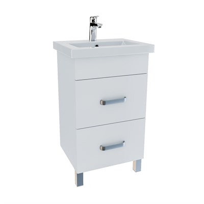 Тумба напольная 50 см белая IDDIS New Custo (NCU50W0i95) NCU50W0i95 - фото 361912