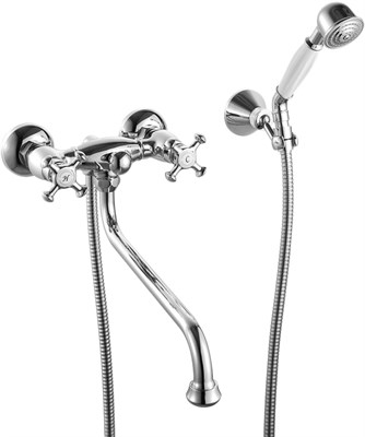 Смеситель для ванны с длинным изливом IDDIS Nobelle (NOBSBL0i10) NOBSBL0i10 - фото 362516