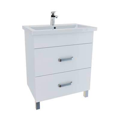 Тумба напольная 70 см белая IDDIS New Custo (NCU70W0i95) NCU70W0i95 - фото 362648