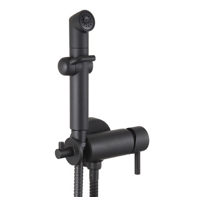 Гигиенический душ Lemark Solo LM7166BL, со смесителем, чёрный LM7166BL - фото 364858