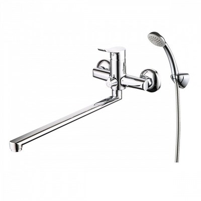 Смеситель для ванны с длинным изливом Milardo Amplex (AMPSB02M10) AMPSB02M10 - фото 369636