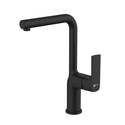 Смеситель Lemark Ursus LM7205BL для кухонной мойки, цвет черный LM7205BL - фото 369896