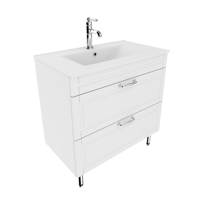 Тумба с умывальником IDDIS Oxford 80 см(OXF80W0i95K) OXF80W0i95K - фото 371106
