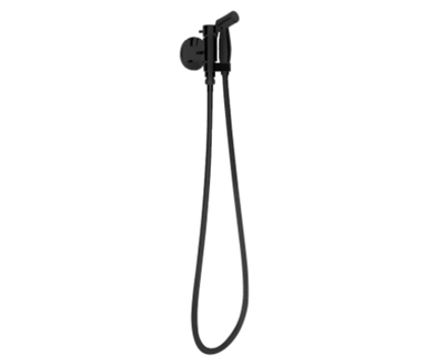 Смеситель с гигиеническим душем Bravat черный (D9137BM-RUS) D9137BM-RUS - фото 371841