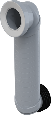 Колено стока 90/110 Slim AlcaPlast MS906 MS906 - фото 375797