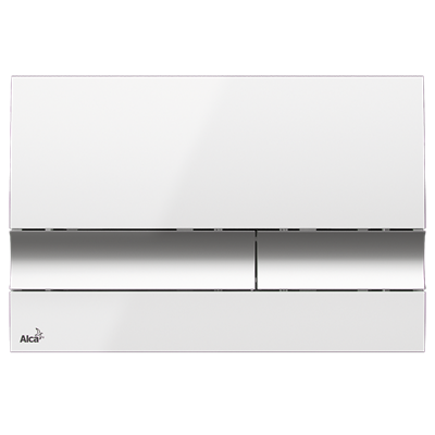 Кнопка смыва AlcaPlast M1720-1 белая M1720-1 - фото 376111