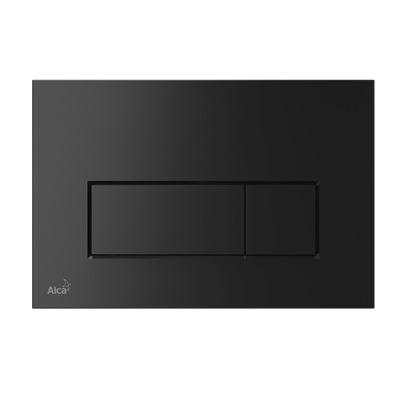 Кнопки смыва AlcaPlast THIN черная матовая M578 - фото 376230