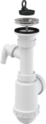 Сифон для мойки AlcaPlast A441P-DN50/40 A441P-DN50/40 - фото 376624
