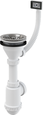 Сифон для мойки AlcaPlast A447-DN50/40 A447-DN50/40 - фото 376638