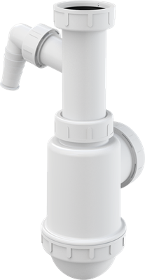 Сифон для мойки AlcaPlast A443P-DN50/40 A443P-DN50/40 - фото 376671
