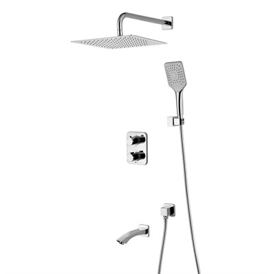 Душевая система Lemark Yeti LM7842C, термостатическая, хром LM7842C - фото 383595