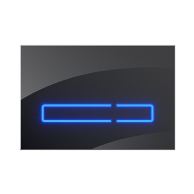 Клавиша смыва AM.PM Touch Pro I0450A38, Черная I0450A38 - фото 384553