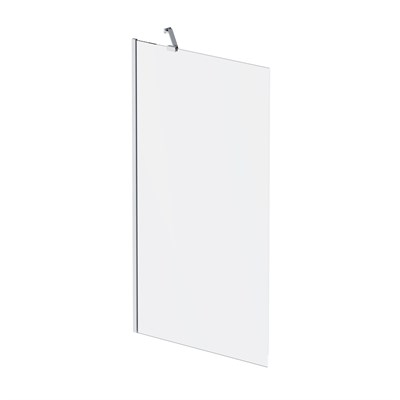 Шторка на ванну AM.PM Gem 80 W90BS-080-140CM профиль, Хром стекло матовое W90BS-080-140CM - фото 384781