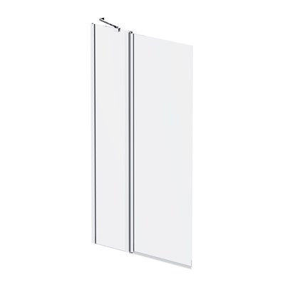 Шторка на ванну AM.PM Gem 80 W90BS-D3W5-140CT профиль, Хром стекло прозрачное W90BS-D3W5-140CT - фото 384789