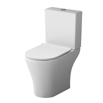 Унитаз компакт Damixa Origin Bit 778607SC с бачком и сиденьем Микролифт 778607SC - фото 385166