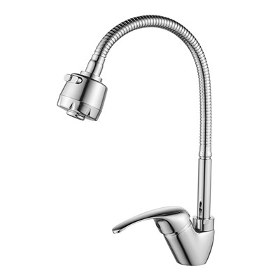 Смеситель Rossinka для кухонной мойки, хром, A35-26 A35-26 - фото 386762