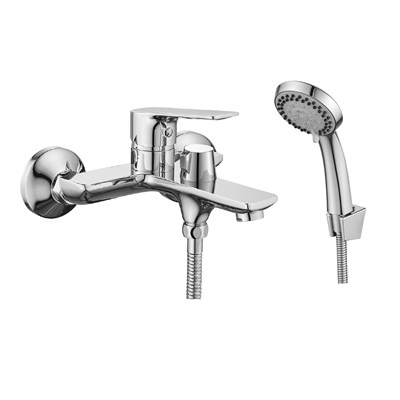 Смеситель Rossinka для ванны и душа, хром, RS27-30 RS27-30 - фото 386783
