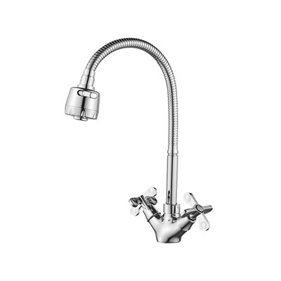 Смеситель Rossinka для кухонной мойки, хром, RS42-75 RS42-75 - фото 386802