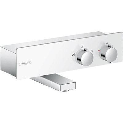 Смеситель для ванны Hansgrohe Shower Tablet 13107400 с термостатом Белый хром 13107400 - фото 389023