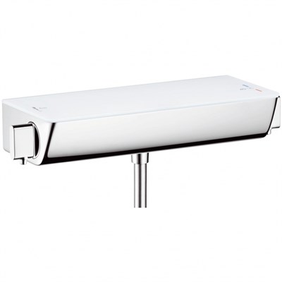 Смеситель для душа Hansgrohe Ecostat Select 13161400 с термостатом Хром Белый - фото 389076