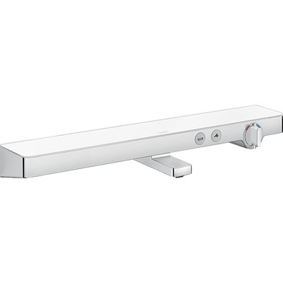 Смеситель для ванны Hansgrohe ShowerTabletSelect 13183400 с термостатом Белый хром 13183400 - фото 389092