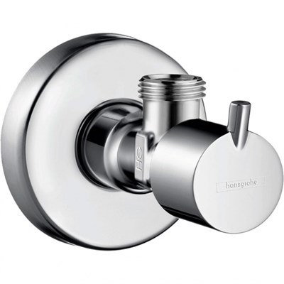 Запорный вентиль Hansgrohe S 13901000 угловой Хром 13901000 - фото 389120