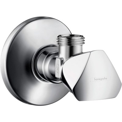 Запорный вентиль Hansgrohe E 13902000 угловой Хром 13902000 - фото 389122