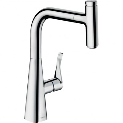 Смеситель для кухни Hansgrohe Metris Select M71 14857000 Хром 14857000 - фото 389171