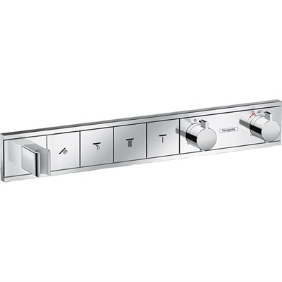 Смеситель для душа Hansgrohe RainSelect 15357000 с термостатом Хром - фото 389281