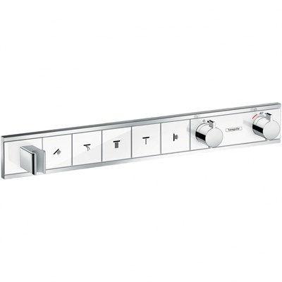Смеситель для душа Hansgrohe RainSelect 15358400 с термостатом Хром Белый 15358400 - фото 389305