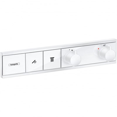 Смеситель для душа Hansgrohe RainSelect 15380700 с термостатом Белый матовый 15380700 - фото 389322