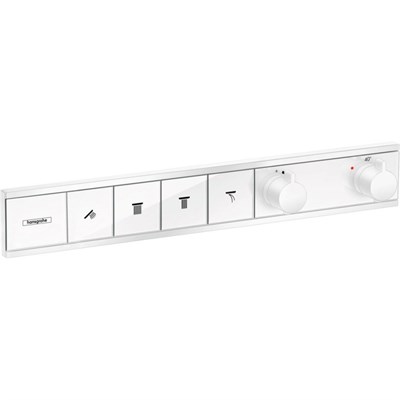 Смеситель для душа Hansgrohe RainSelect 15382700 с термостатом Белый матовый 15382700 - фото 389337