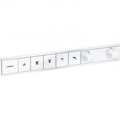 Смеситель для душа Hansgrohe RainSelect 15384700 с термостатом Белый матовый 15384700 - фото 389347
