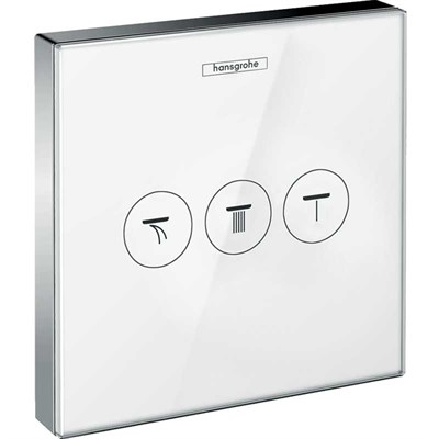 Переключатель потоков Hansgrohe ShowerSelect 15736400 Хром Белый - фото 389426