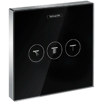 Переключатель потоков Hansgrohe Select 15736600 Черный хром 15736600 - фото 389430