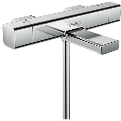 Смеситель для ванны Hansgrohe Ecostat E 15774000 с термостатом Хром - фото 389536