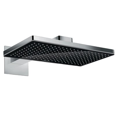 Верхний душ Hansgrohe Rainmarket Select 460 1jet 24003600 Черный хром 24003600 - фото 389582