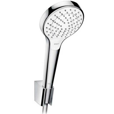 Душевой гарнитур Hansgrohe Croma Select S 26421400 Хром Белый - фото 390080