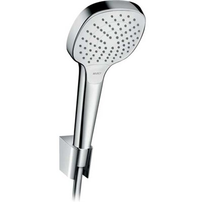 Душевой гарнитур Hansgrohe Croma Select E 26425400 Хром Белый - фото 390089