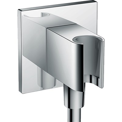 Шланговое подключение Hansgrohe Fixfit Porter Square 26486000 Хром 26486000 - фото 390177