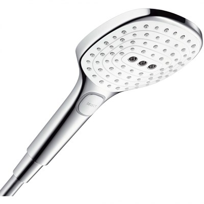 Душевая лейка Hansgrohe Raindance Select  Е 26520400 Хром Белый 26520400 - фото 390223