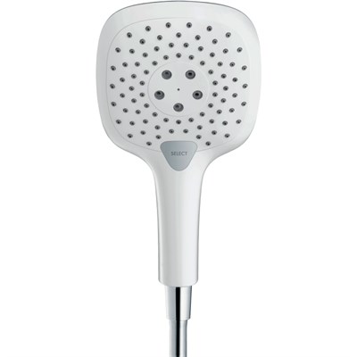 Душевая лейка Hansgrohe Raindance Select Е 26550400 Хром Белый 26550400 - фото 390340