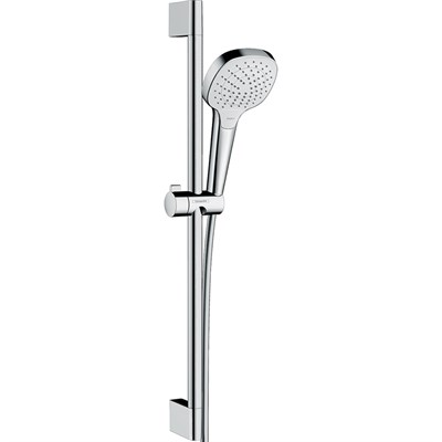 Душевой гарнитур Hansgrohe Croma Select E 26582400 Хром Белый - фото 390433